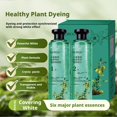 thumbnail image 4 of 260ml Plant-Based Permanent Foam Hair Dye with Flower Fragrance, Easy Application, Ammonia-Free for Gray Hair Coverage, Long-Lasting Damage-Free Color, 4 of 8
