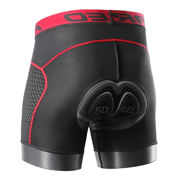 Cycling Shorts, Mtb Bike Red Men 5d Padded Da Bicicletta 5d Padded Quick Pantaloncini Da Padded Quick Quick Mtb In 5d Ad Con Imbottitura In Imbottitura In 5d Da Ciclismo Da Huiop