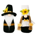 thumbnail image 2 of Coofit Fall Gnome Rustic Sunflower Decorative Autumn Gnome Table Decor for Thanksgiving, 2 of 8