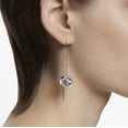 thumbnail image 3 of Pendientes Swarovski Dextera Drop Long con acabado en rodio blanco, 3 of 3