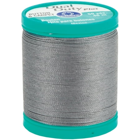 UPC: 0073650792779 | Coats Dual Duty Plus Button & Carpet Thread 50yd-Slate