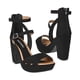 thumbnail image 1 of SANDALIAS STYLO MUJER 7161 SUEDE NEGRO, 1 of 4