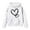 White, variant on Toddler Baby Girls Hoodies Sweatshirts Valentine's Day Pullover hooded Long Sleeve Heart Graphics Tops Clothes 5-6 Years,Black