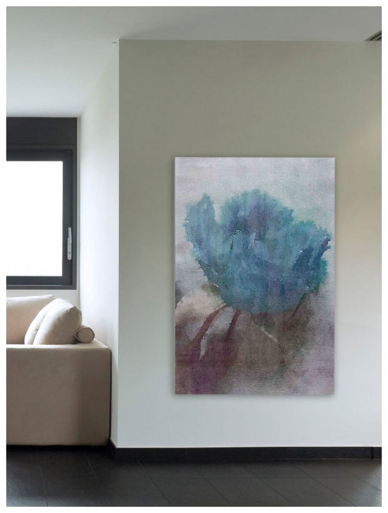 Marmont Hill - "Midnight Blue 4" by Irena Orlov Painting Print on Wrapped Canvas