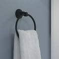 thumbnail image 5 of 76446-BL Robinet Anneau de Serviette Ashlyn Noir Mat, 5 of 5