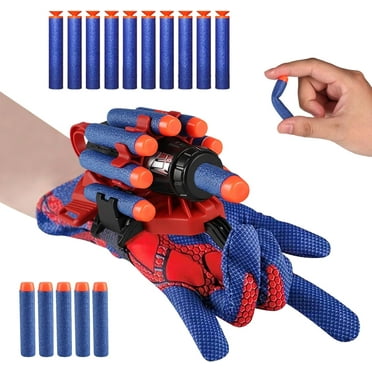 Spider Web Shooter, Spider Web Gloves,Children Educational Toys, Superhero Wrist Launcher Toy, Spider Gloves Man Cosplay Gift for Kids