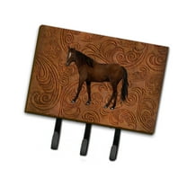 Carolines Treasures SB3066TH68 Horse Leash or Key Holder Triple multicolor