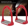thumbnail image 4 of Estribos De Seguridad, Silla De Caballo, Antideslizante Flexible Para Montar A Caballo ANGGREK Anti Slip Aluminium Horse Saddle, 4 of 8