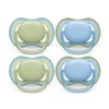 Philips Avent Ultra Air Pacifier - 4 X Light, Breathable Baby Pacifiers For Babies Aged 0-6 Months, Bpa Free with Sterilizer Carry Case (Model SCF085/48)
