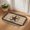 Brown, variant on Half Circular Door Mat 20"x31.5", Texas Star Brown Absorbent Non Slip Front Door Mat, Country Star Rustic Vintage Wooden Diatomaceous Entryway Rug for Indoor Patio Living Room Kitchen Door Entrance