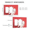 thumbnail image 3 of Flower Hello Daisy Switch Cover Decorative Wall Plate 3-Gang 2-Decor 1-Toggle Standard Size, 3 of 5