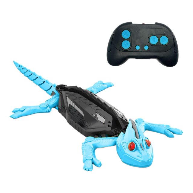 SharkTRUE New Rechargeable Remote Control Toys Electric Intelligent Gecko Crawler Bionic Mechanical Robot Climbs Up Walls Toys Gift