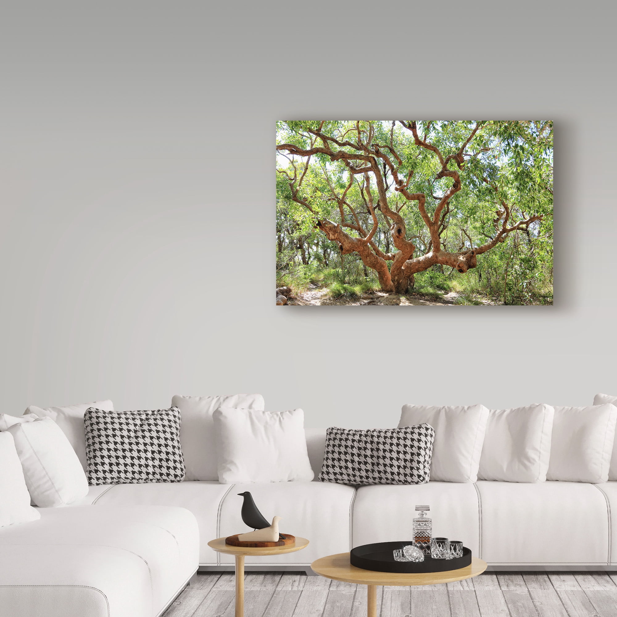 Trademark Fine Art 'Large Tree' Canvas Art by Incredi