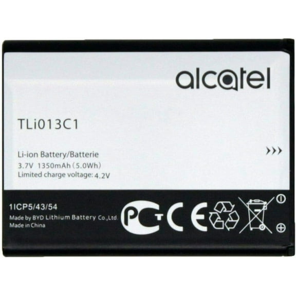 LEOM 1350mAh Power Battery for Alcatel Go Flip Phone, TLi013C1