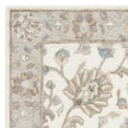 thumbnail image 2 of SAFAVIEH Glamour Pierce Bordered Wool Area Rug, Ivory/Grey, 5' x 8', 2 of 4