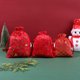 thumbnail image 5 of 3 Pcs Christmas Burlap Gift Bags with Drawstrings, Christmas Sack Small Goodie Bags Xmas Gift Wrap Sack for Xmas Party Favors Supplies, 5 of 5