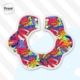 thumbnail image 3 of Hirioo Colorful Bananas for Baby Cotton Petal Bib Drool Bibs for Baby Boy Unisex, 3 of 9
