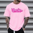 thumbnail image 2 of T-shirts à Col Rond Assortis pour la Famille avec Imprimé Graphique Amusant pour Fête d'Anniversaire, Confortables et Décontractés, 2 of 4