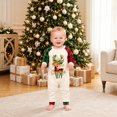 thumbnail image 2 of Shadoumai Christmas Pajama Family Matching Pajamas Sets Christmas Pjs Sleepwear Outfits for Christmas Holiday Xmas Party, 2 of 5