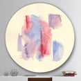 thumbnail image 3 of Designart 'geometric Pastel I' Geometric Metal Circle Wall Art, 3 of 3