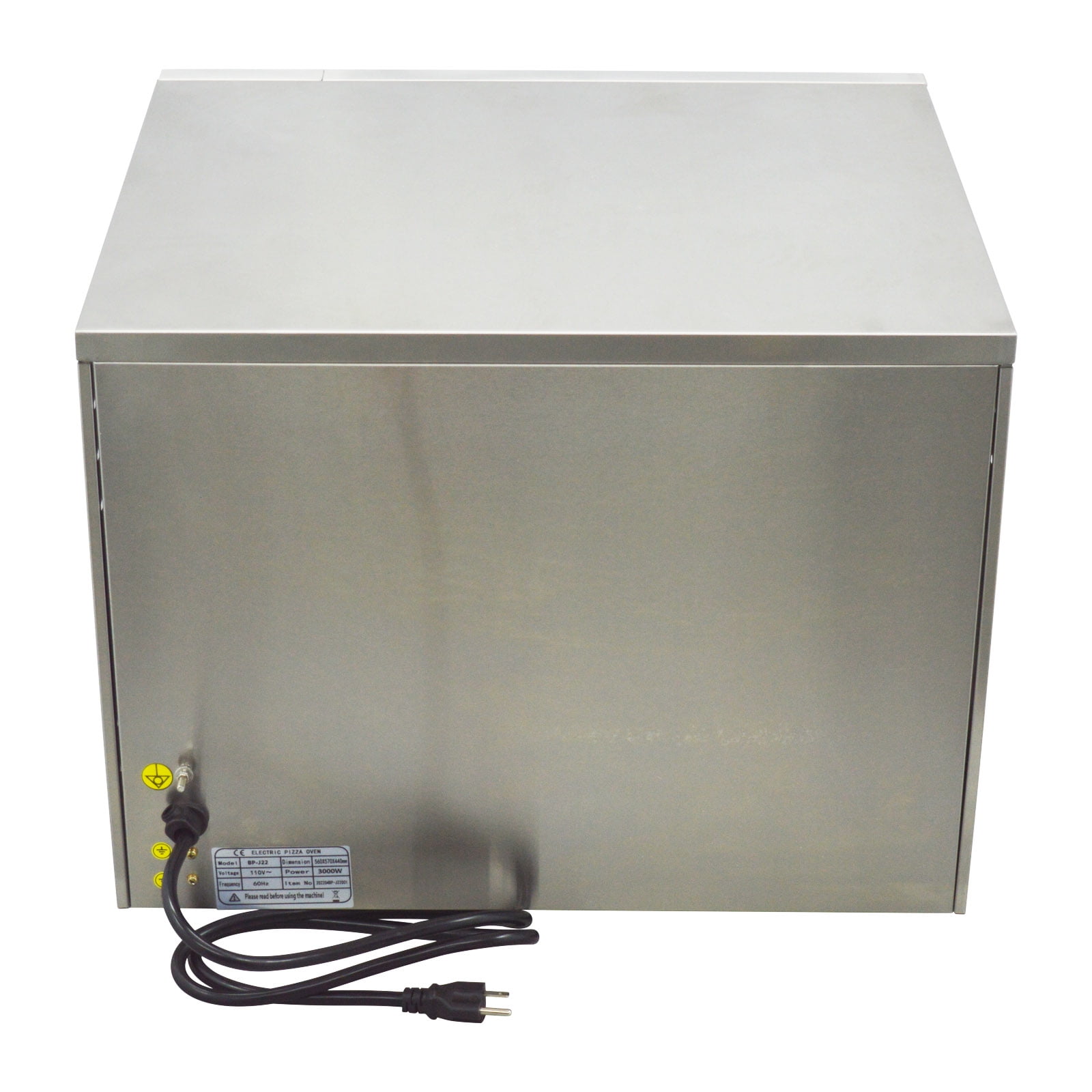 Commercial Double-Decker Pizza Oven Electric 16'' Pizza Snack Maker Machine 110V 3KW
