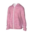 thumbnail image 2 of Xecao Glitter Pink for Sun Shirt-A lightweight, hoodie-style long-sleeve UV protection garment designed for other outdoor activities., 2 of 9