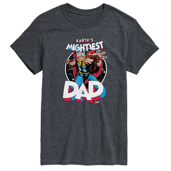 Thor - Mightiest Dad - Men's Short Sleeve Graphic T-Shirt