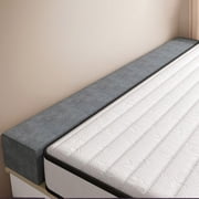 Bed Gap Filler for Headboard Space Filler Bed Pillow, Mattress Extender- Bed Gap Space Filler Between Headboard and Mattress or Wall, High-Density Foam with Removable Cover