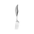 thumbnail image 2 of Leeye Feather Design Stainless Steel Salad Fork and Knife Set, Decorative Petite Cutlery Pair with Sculpted Handles for Elegant Dining, 2 of 3