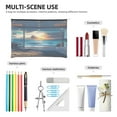 thumbnail image 4 of Cauagu Ocean View Bedroom for Tyvek Makeup Bag,Reusable Travel Cosmetic Bag Women Organizer Toiletry Bag Birthday,Gifts for Women Girlfriend Mom Teacher 6.5’’*8.9’’, 4 of 7