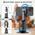 thumbnail image 2 of Smart AI Recognition Phone Tripod 360° Rotating Auto Face Tracking Gimbal Selfie Mobile Phone Stick Holder, 2 of 7