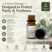 Eucalyptus Essential Oil - 1/6 fl oz (5 ml) Glass Bottle w/ Euro Dropper - 100% Pure Essential Oil by GreenHealth