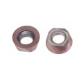 thumbnail image 3 of 10Pcs Round Carbide Inserts Cutters for DIY CNC Lathe Wood Turning Bronze Carbide Coating(RPMT1204MOE-TT ), 3 of 4