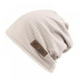 thumbnail image 1 of Men Oversized Slouch Beanie Large Skullcap Knit Hat, 1 of 3