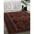thumbnail image 3 of Ahgly Company Machine Washable Indoor Square Traditional Red Area Rugs, 4' Square, 3 of 7