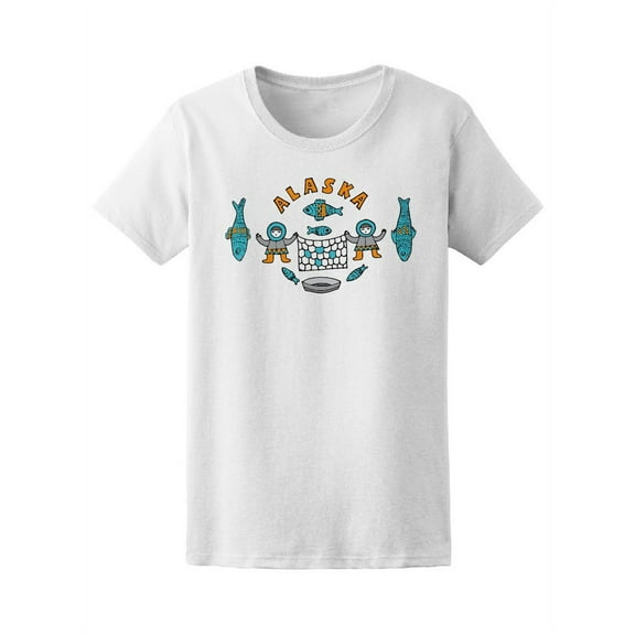 Traditional Fishing In Alaska T-Shirt Women -Image by Shutterstock, Female Large