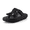 Black, variant on Cushionaire Flo Cloud Thong Sandals for Women - Waterproof Soft Flexible Upper, Molded Footbed, Non-Slip Traction Sole, Squishy 2.75” Comfort Platform Slide | Pool, Beach, Shower Footwear