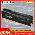 thumbnail image 1 of FURY Beast DDR4 Memory Module 8GB 16GB 32GB 3200MHz 3600MHz XMP2.0 Desktop AMD Intel CPU Motherboard Memory RAMs 288PIN 2PCS 32GB 3200MHz, 1 of 5