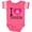 Football Pink and White, variant on Inktastic Tennis Player I Love Tennis Girls Baby Bodysuit