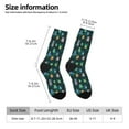 thumbnail image 2 of Logiee Bright ladybugs Print Adult Socks for Men & Women,Calf Socks, Ankle Socks,Boots Socks,Breathable Casual Sock,Unisex Crew Socks, 2 of 6
