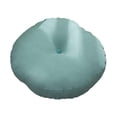 thumbnail image 3 of GROWTH TANK Coussin de Sol Rond pour Yoga Canapé Lit Chambre Bleu, 3 of 9