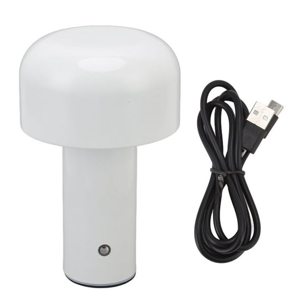 Luz nocturna de setas, luz de setas USB, lámpara de setas regulable al tacto, luz de setas, integración perfecta Jadeshay A