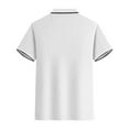 thumbnail image 4 of Vivianyo HD Women's Sport Cool DRI Polo Shirt, Moisture-Wicking Performance Polo Shirt for Women White, 4 of 4