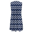thumbnail image 4 of 2024 Women's Fashion Summer Print Sleeveless Hollow Loop Buckle V Neck Dress Casual Dress (2) Summer Dresses with Pockets Casual Juniors Dresses Beach Dresses for Women Comfy Dresses for Women Summer, 4 of 4
