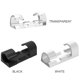 thumbnail image 3 of Organizador de cables autoadhesivo transparente, fijador de cables sin perforar, ideal para cables de carga, USB, audio y más, compatible con metal, plástico, vidrio y madera, paquete de 20 piezas., 3 of 6