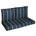 thumbnail image 3 of Sunbrella Sorra Home  Outdoor Loveseat Cushion Set 23.5 in W x 23 in D x 5 in H - Lengthen Indigo, 3 of 5