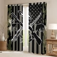thumbnail image 2 of jejeloiu Retro Cmao Camouflage Black Out Curtains,Fishing And Hunting Curtains Pack of 2 (42x63 Each),Rustic Farmhouse Mallard Bedroom Curtains For Kids,Breathable Home Decor, 2 of 6