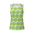 thumbnail image 6 of Sigee Green Lemon Slices for Women's Workout Tank Top,Running Tank Tops,Sleeveless Gym ClothesX-Large, 6 of 8