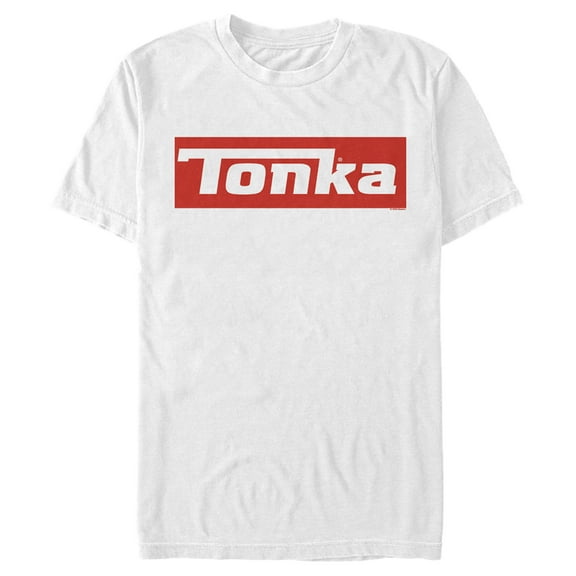 Men's Tonka Classic Logo  Graphic Tee White Large