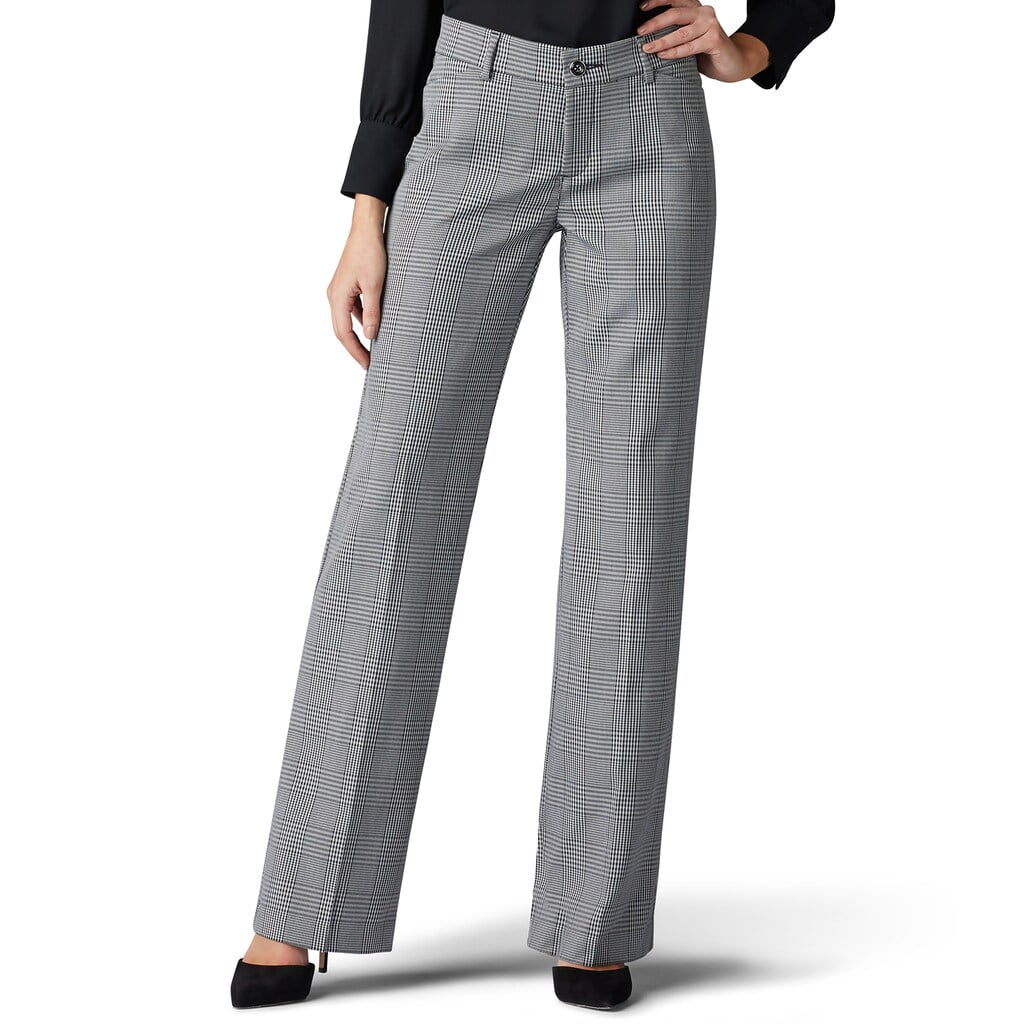 Lee Womens Plus Flex Motion Regular Fit Trouser Pant  Walmartcom